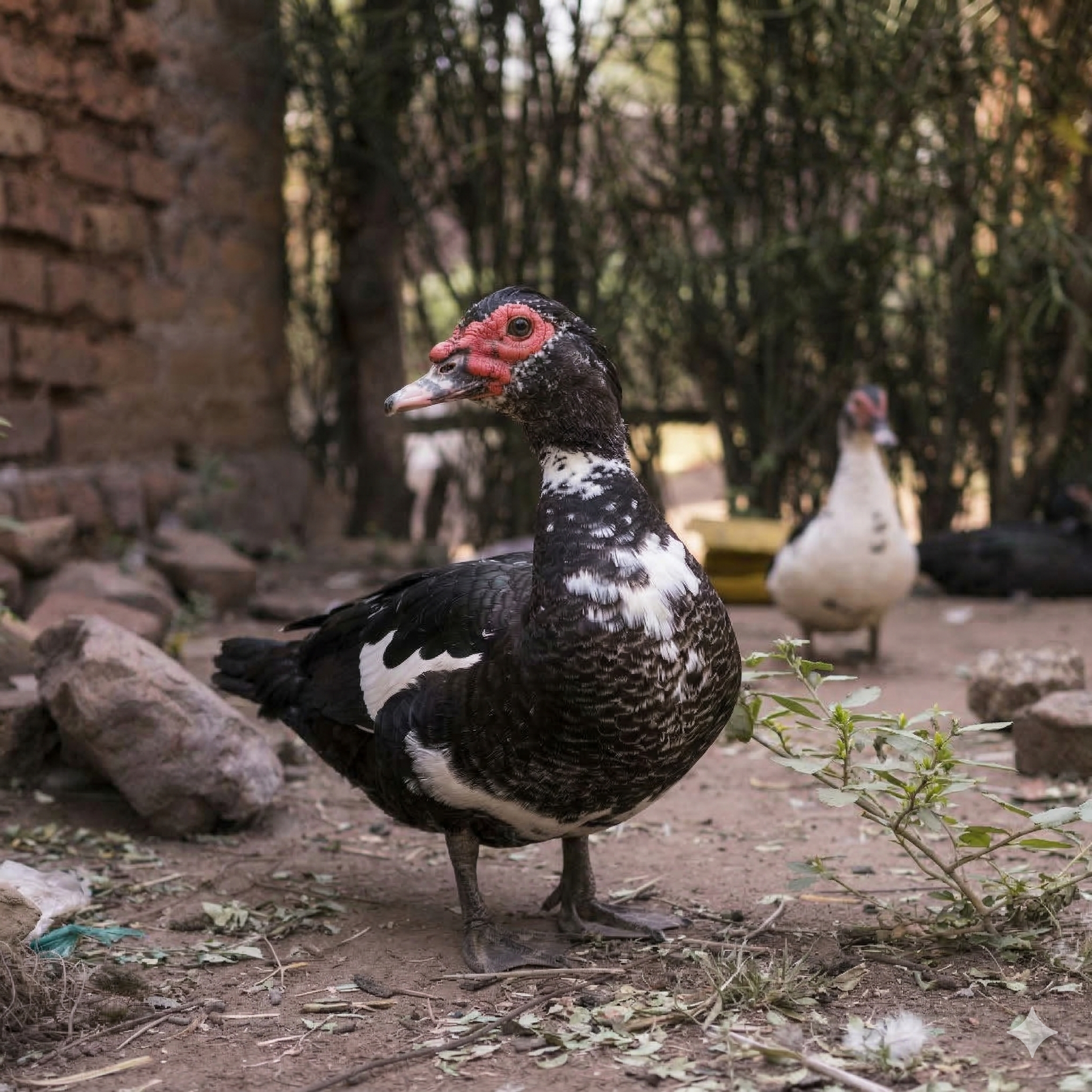 canard (sujet vivant) au bénin