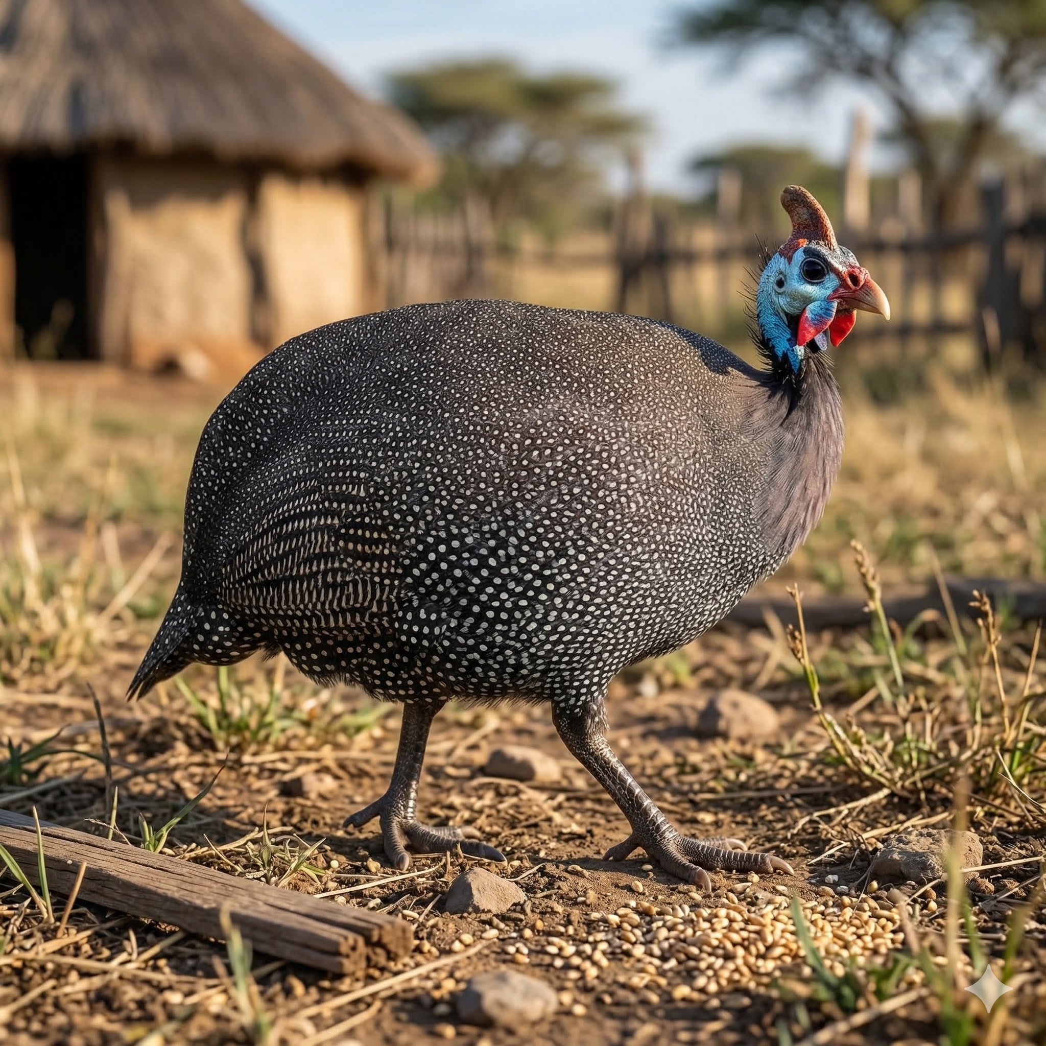 pintade africaine bénin