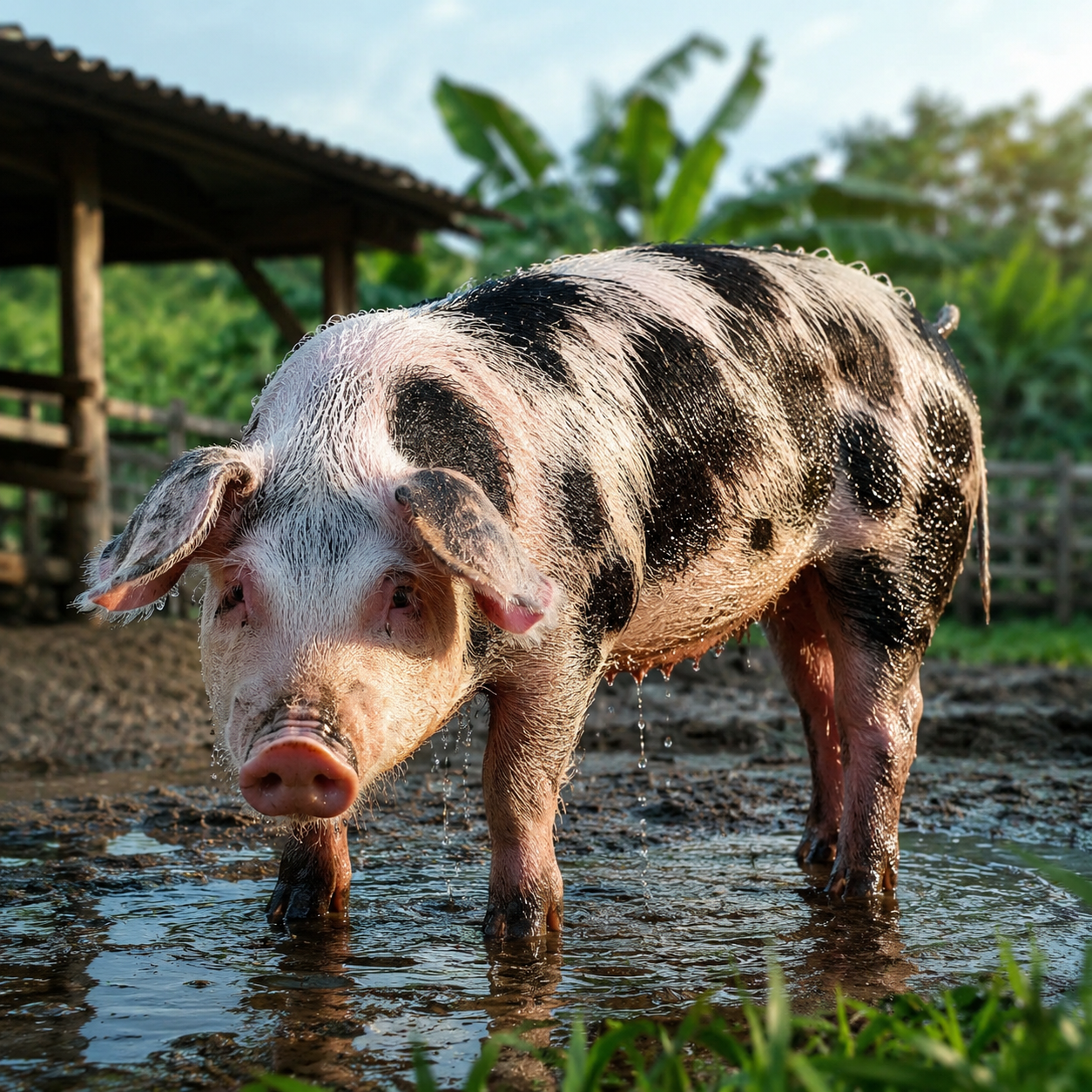 cochon de la ferme